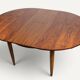 Table de repas extensible en teck, années 1960