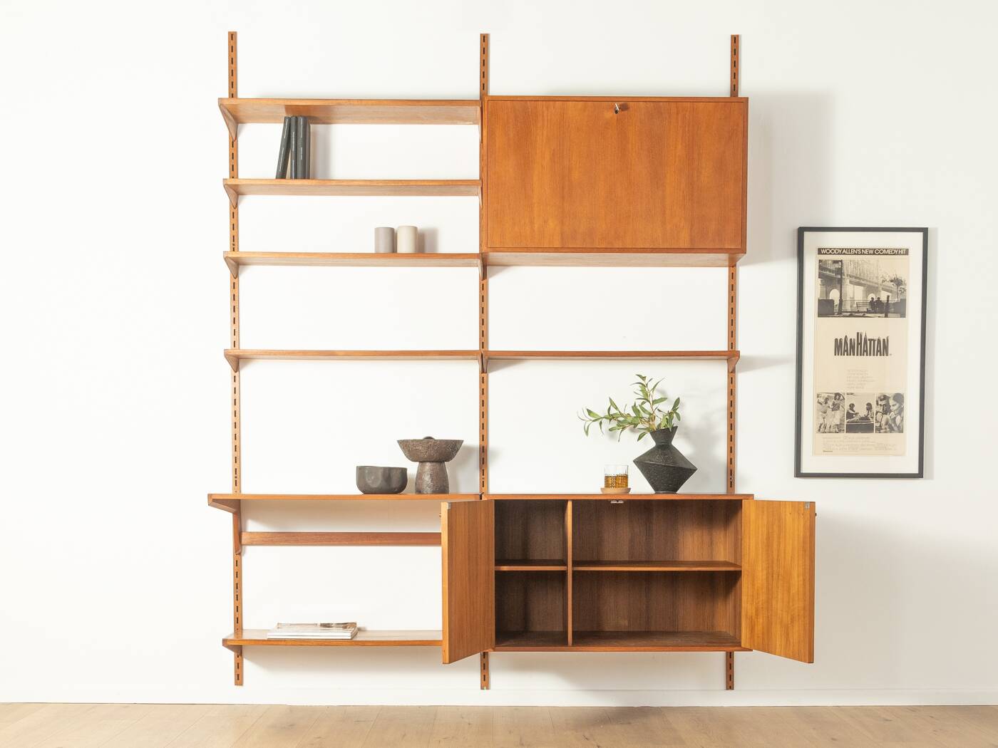1960s Wall Shelf, Kai Kristiansen, FM  MØBLER