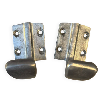 Pair of industrial coat hooks 1950