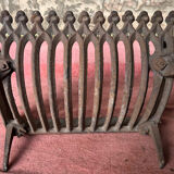 Cast iron chimney grille