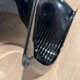 Panton Cantilever Chair in Black Pu by Verner Panton, Germany, 1971