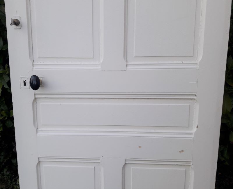 Communication door 82,5x216,8cm old molded