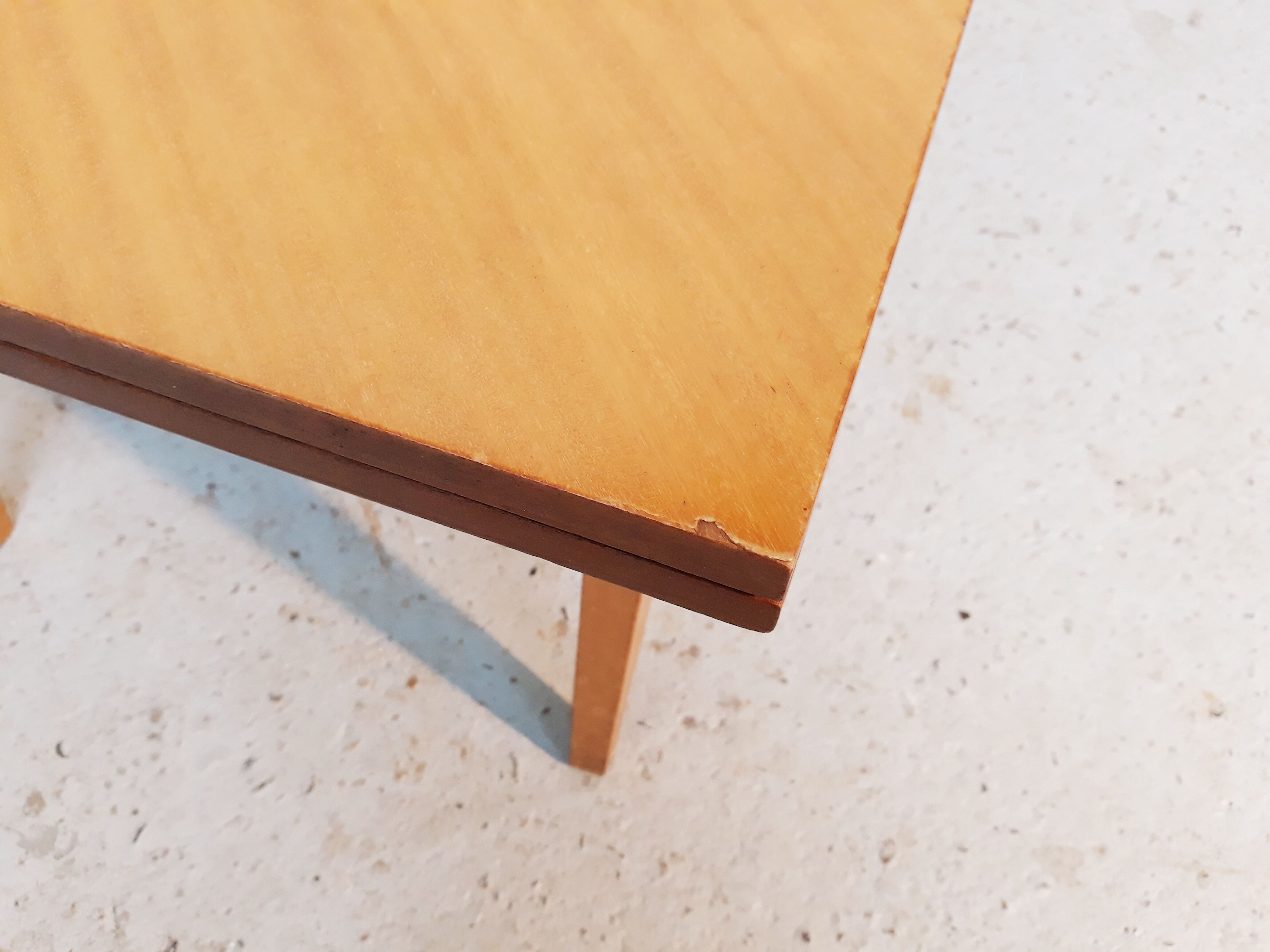 Albert Ducrot portfolio liftable vintage coffee table