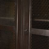 Armoire grillagée Tolix 2 portes en métal