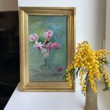 Signed bouquet of flowers table