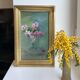Signed bouquet of flowers table