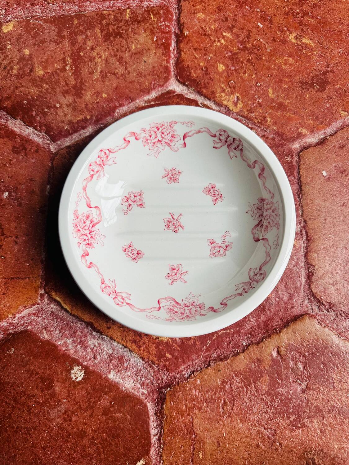 Laura Ashley Antique Soap Dish Pair