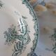 Assiettes creuses anciennes Amandinoise vintage terre de fer porcelaine