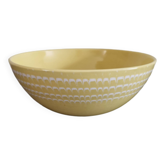 Old vintage Longchamp sun yellow salad bowl