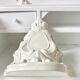 Wall console ceramic shelf