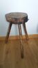 Brutalist tripod farm stool
