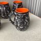 Vallauris orangeade glasses by Marius Musarra for Mabyjo