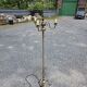 Vintage tripod floor lamp in brass from the 70s/80s.
