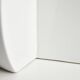 Perdomello 70 White Ceramic Hemisphere Lamp, 1970s