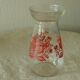 Hyacinth vase in glass decoration grave years 1950