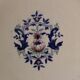 Ensemble de 8 grandes assiettes plates + 1 plat rond-longchamp