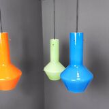 Vintage italian murano glass chandelier, 1960s