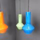 Vintage italian murano glass chandelier, 1960s