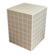 Table d'appoint - beige/blanc
