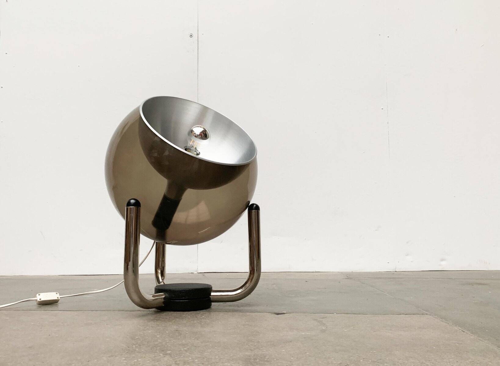 Swiss Space Age floor lamp by Temde