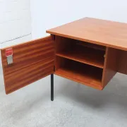 Minimalist freestanding desk by Günter Renkel for REGO, 1960s