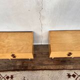 Pair of vintage bedside tables