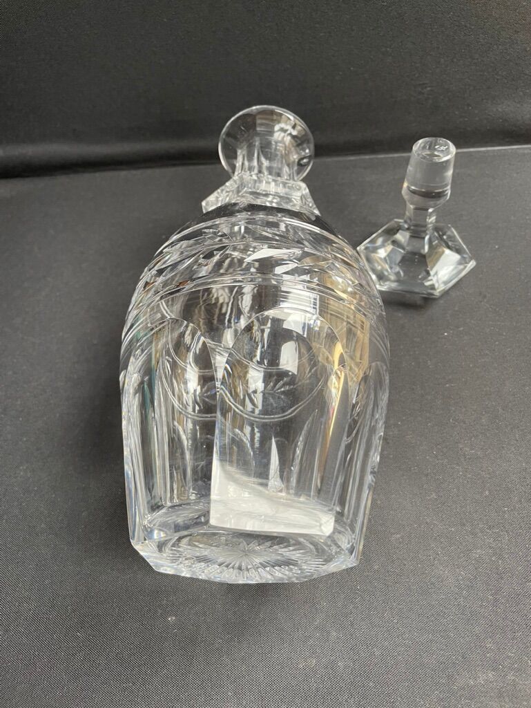 Carafe Baccarat service Jonzac early twentieth