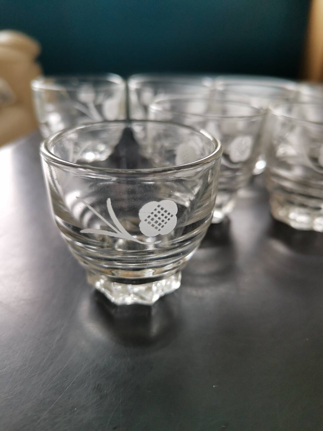 50s liqueur glasses