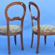 Paire de chaises de style Louis Philippe