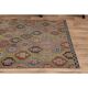 1970s Vintage Turkish Oushak Handmade Colorful Runner Rug 145x243