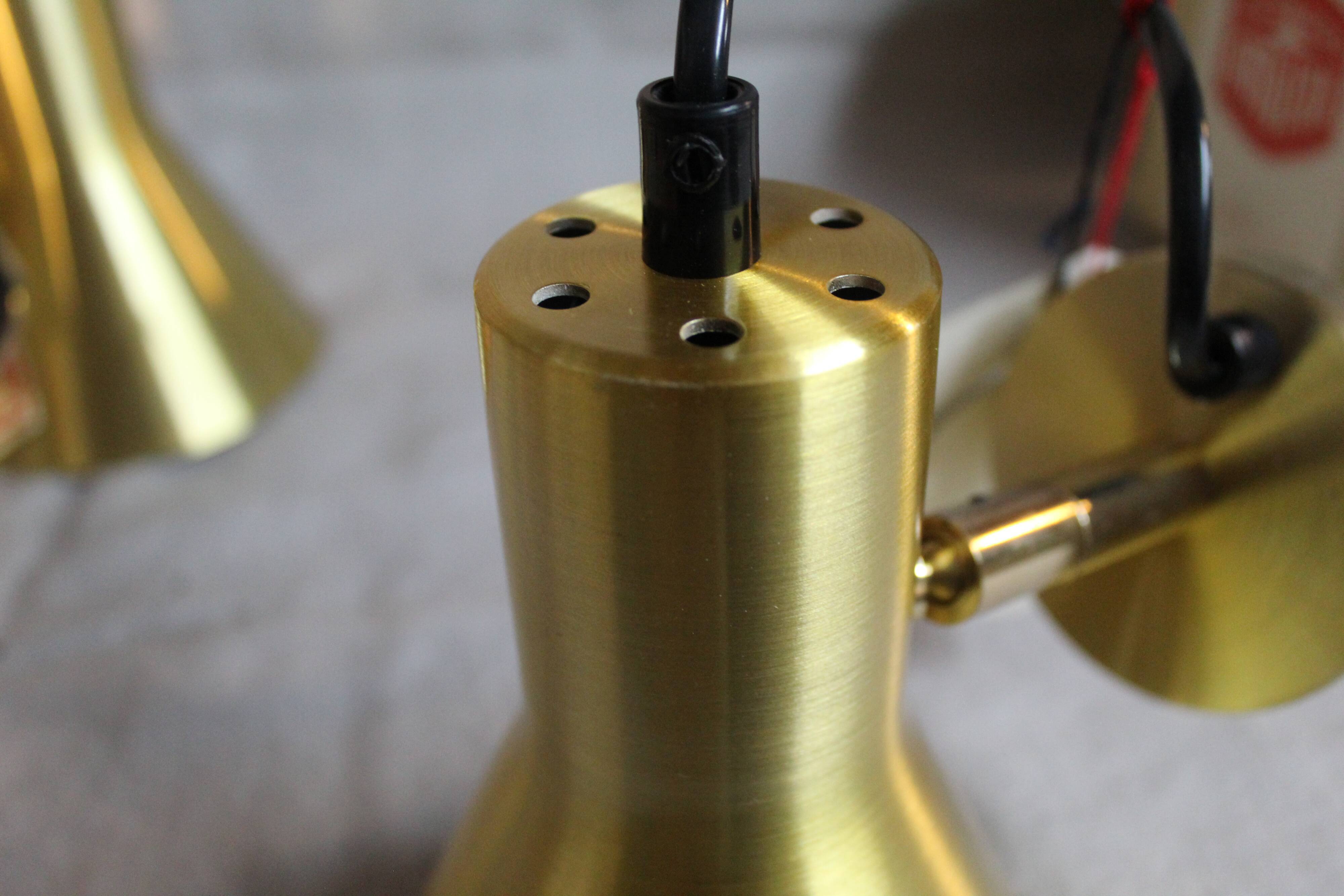 Vintage golden sconces