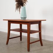 Table basse en teck, design danois, années 1970, production : Danemark