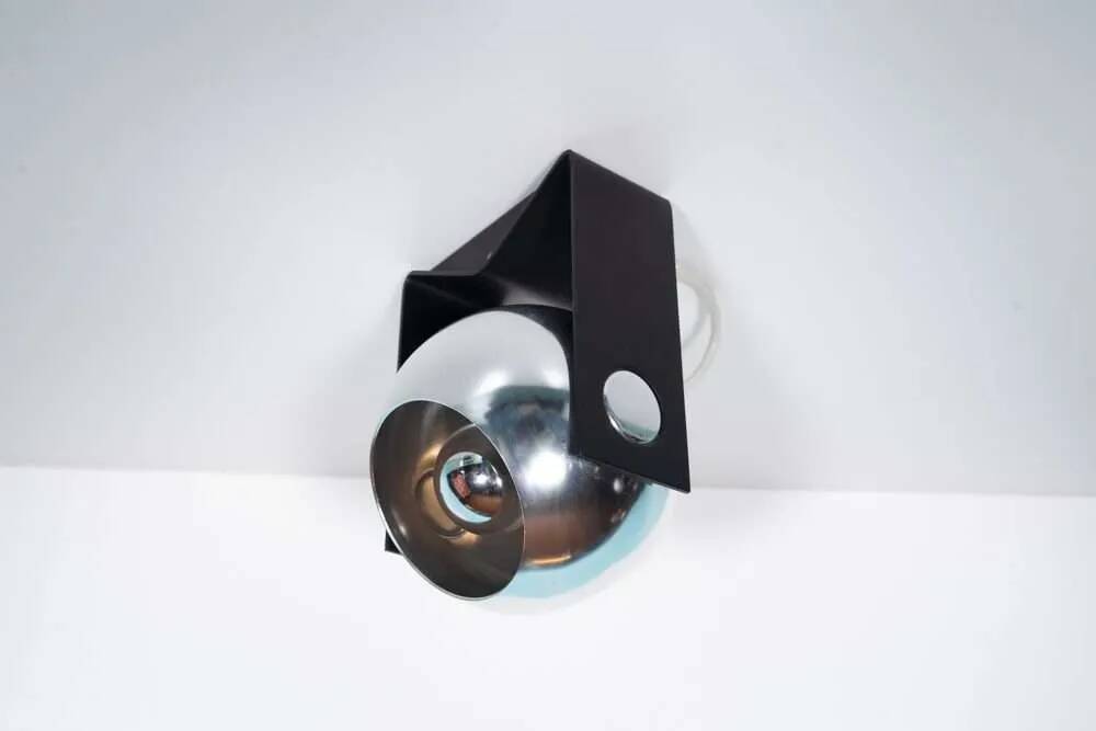 70s Space Age style globe lamp, table lamp, wall lamp or ceiling lamp.