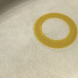 Plat Salins cercle jaune 42cmx28,5cm