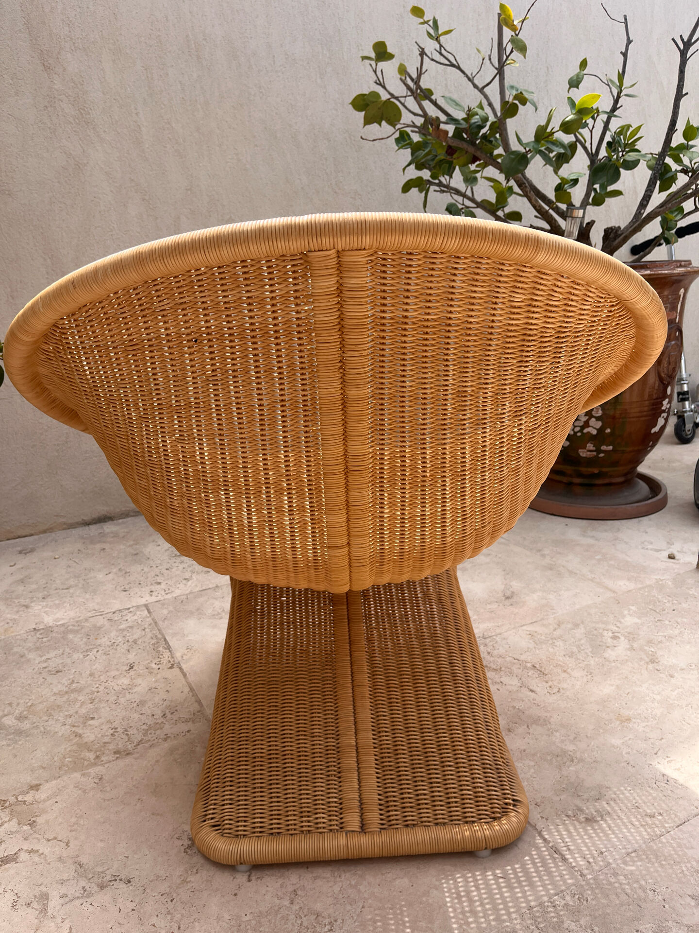 Rattan armchair model Kraton