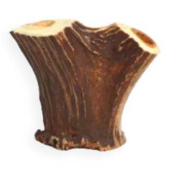 Deer horn vase