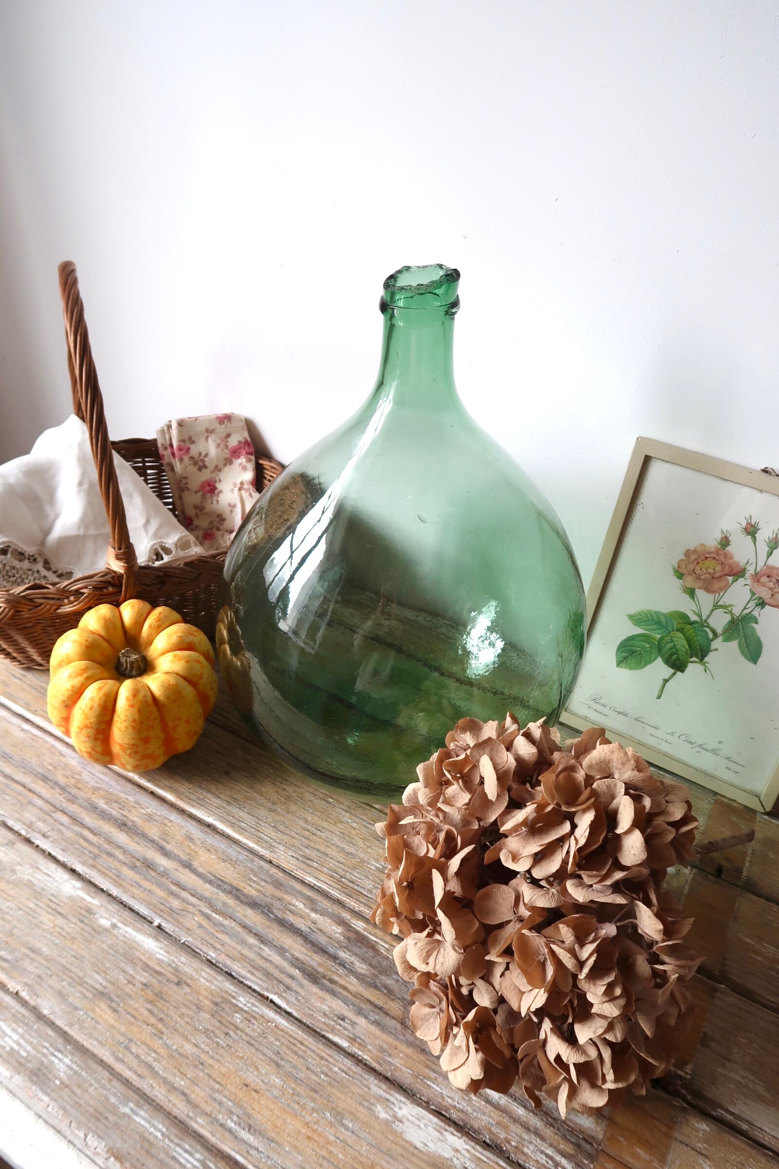 Dame-jeanne green 10 liters