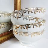 Set 4 bowls golden palms
