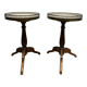 Pair of small side tables