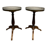 Pair of small side tables