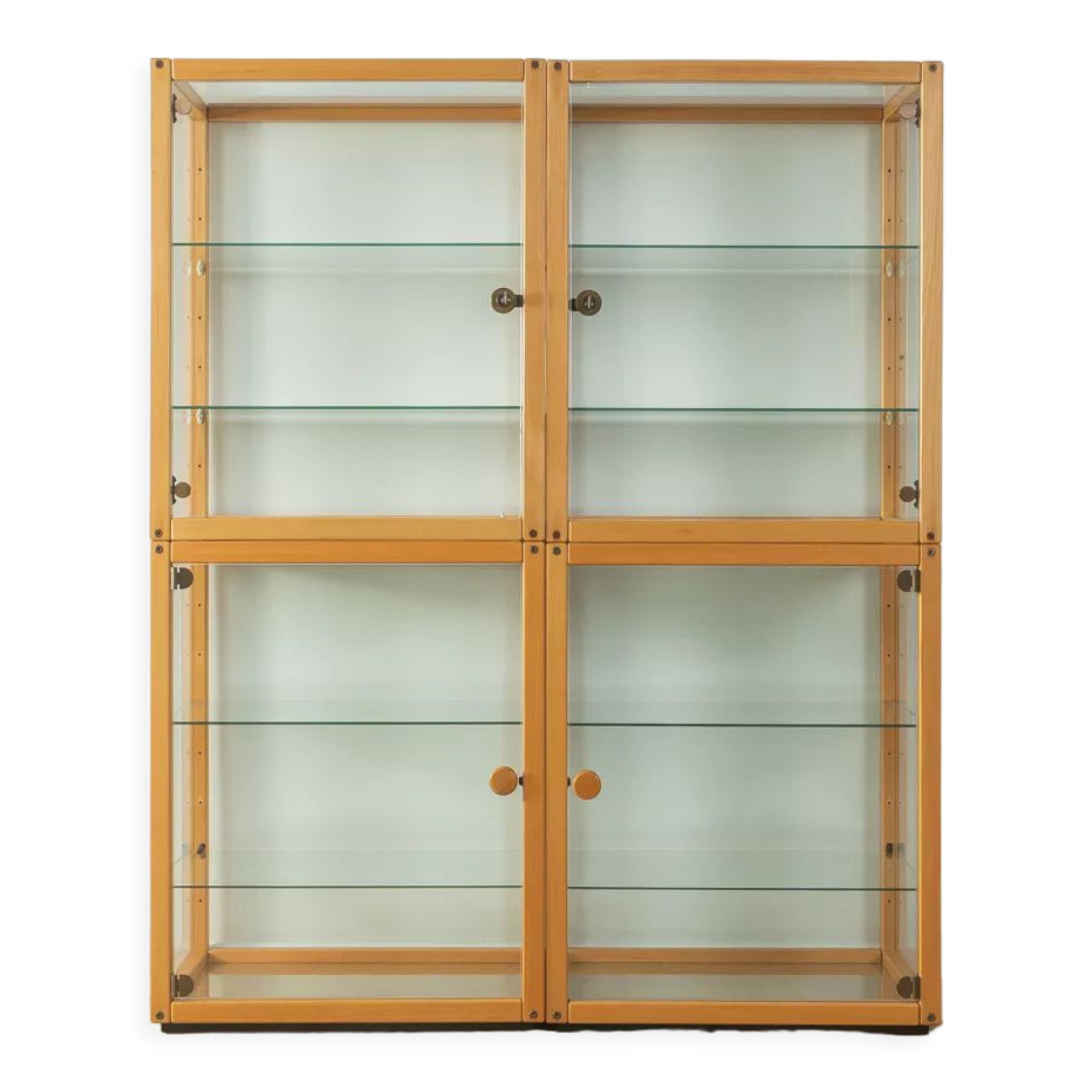 Pair of wall unit from the flötotto profilsystem collection from the 1970s