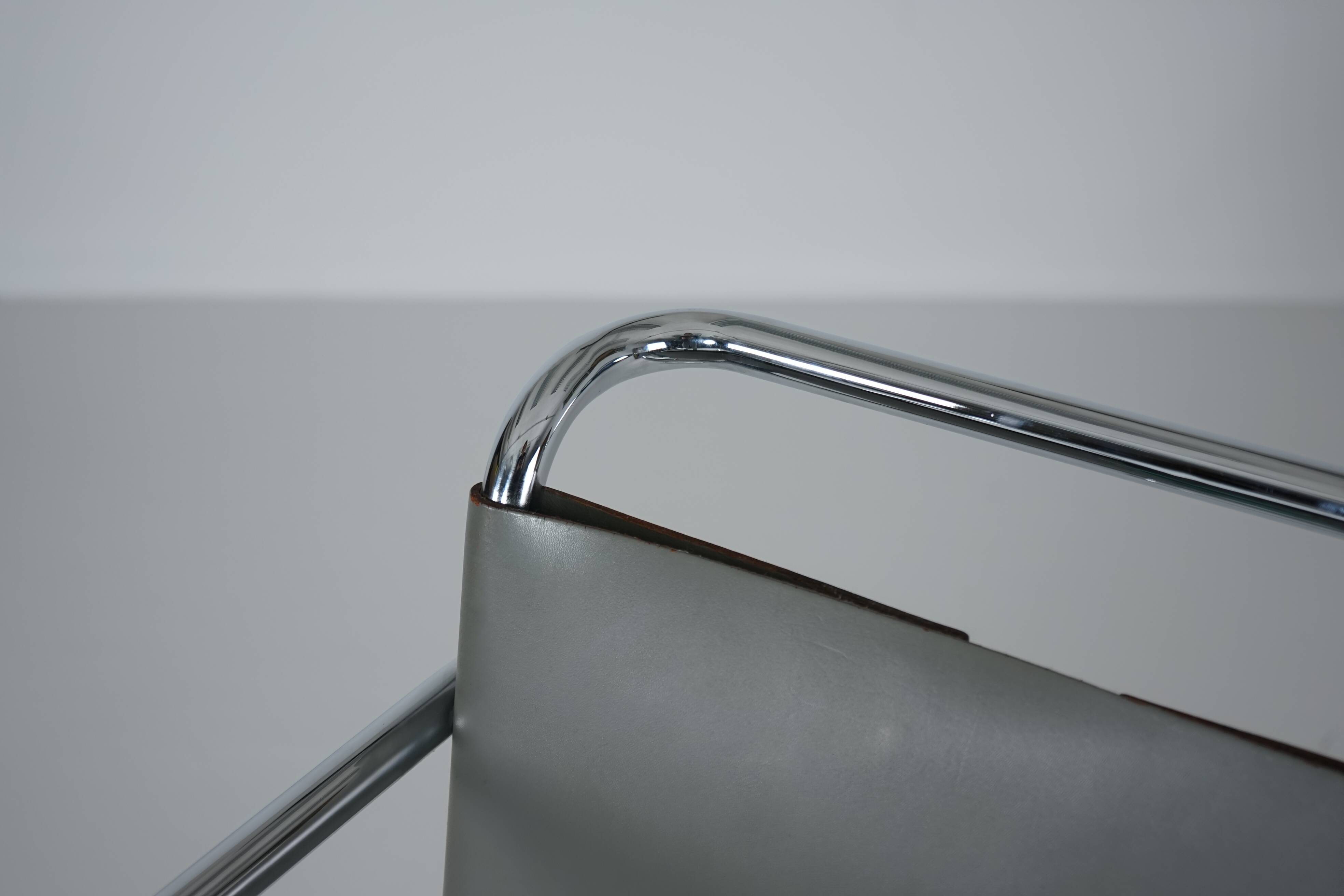 MR20 Tubular Steel Chair by Ludwig Mies van der Rohe for Knoll