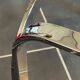 Table basse double plateau verre chrome style Bauhaus vintage 1970