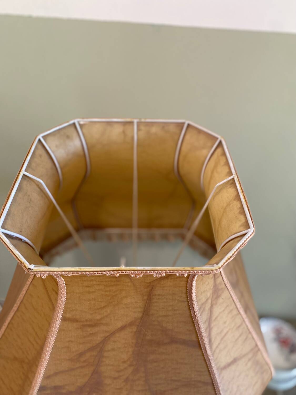 Large art deco lampshade