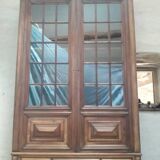 Library display case H234 walnut 19th century