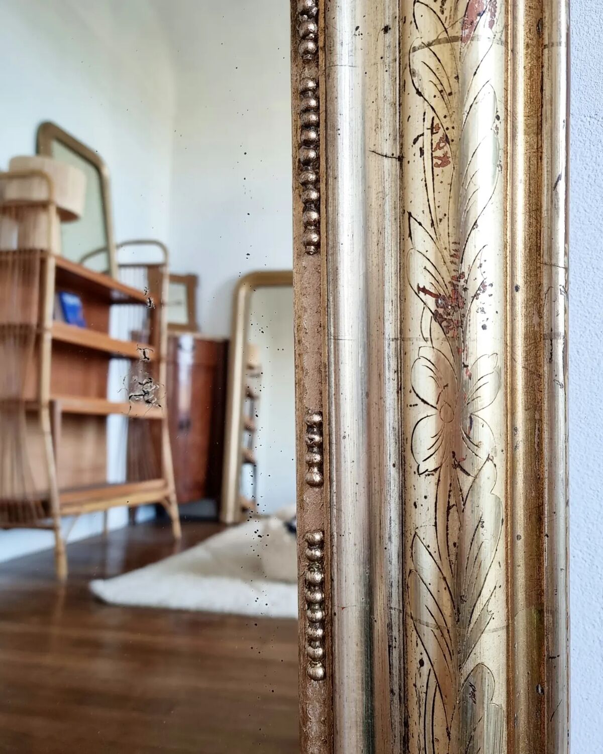 Antique mirror Louis Philippe