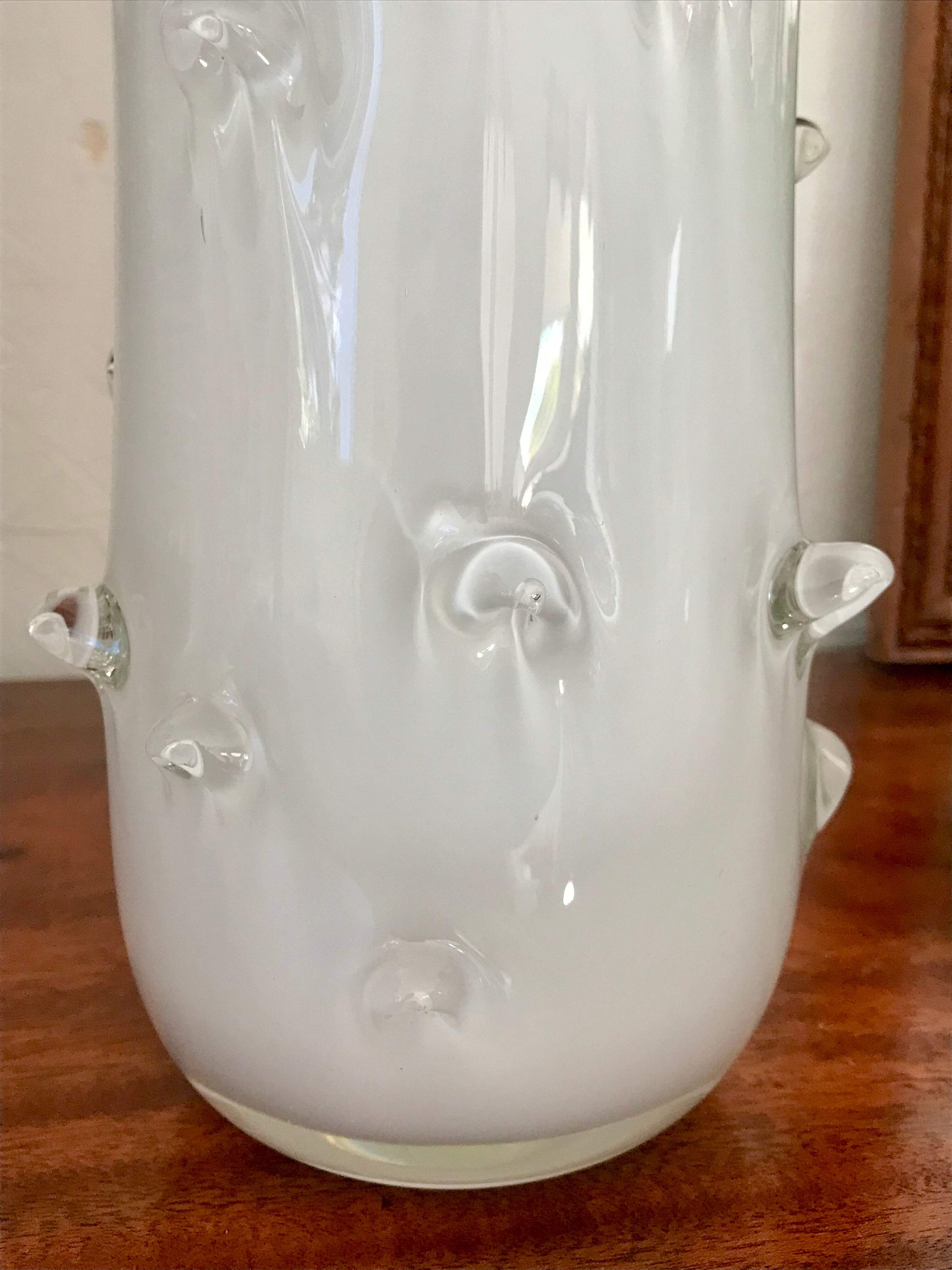 Murano glass vase 40 cm