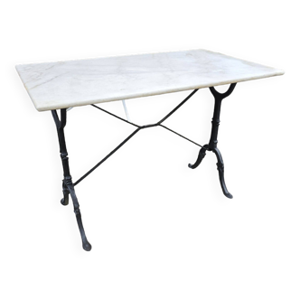 Marble top bistro table