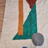 Tapis berbère fait main traditionnelle taille 200 x 300 cm