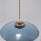 Enamelled sheet metal suspension